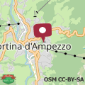 Map Ca del Rio - Cortina