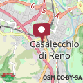 Mapa Cà di Reno