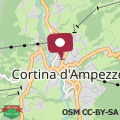 Map Ca Dolomia - Splendido appartamento in centro con parcheggio privato