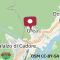 Map Ca' Domani - Appartamento immerso nel Cadore