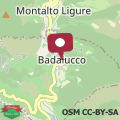 Map Ca du Bersagliè in centro di Badalucco