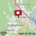 Map Ca' Gialla 4 - Lago di Lugano, balcone e parcheggio -