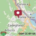 Map CA' GIALLA 2 - sul Lago di Lugano, terrazza e parcheggio -