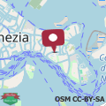 Map Ca'Lina near Biennale