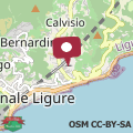 Map Ca'mea - Finale Ligure - sea & bike