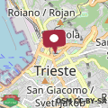 Map CA’MILLA Luxury Apartments Trieste