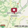 Map Ca' Montalcino