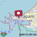 Map Ca'Rarré, Centro Storico Trapani