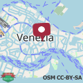 Mapa Ca' Rino - Flats in Venice