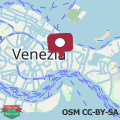 Map Ca Rossa - Venezia