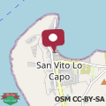 Mappa Ca Sà Bellò San Vito Lo Capo