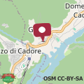 Mapa Cadore Vista Lago