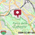 Mapa Caffarella Rooms