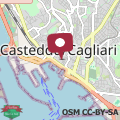 Map Cagliari Marina Harbour Guest house & Lounge