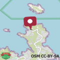 Mappa Cala del Faro - Giardino e accesso privato al mare