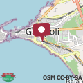 Mappa Cala di Scirocco Gallipoli