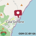 Carte Cala Gonone house