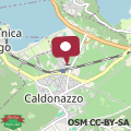 Map Caldonazzo Domus Lake