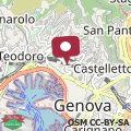 Map Camera matrimoniale Genova rooms