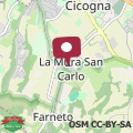 Mapa Camera privata La Mura