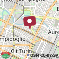 Mapa Camera vicina al centro di Torino