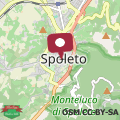Karte Camere con bagno privato in centro a Spoleto