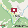 Map HIBOU Chambres - Cogne