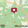 Map Camere nel bosco sulla Via Francigena