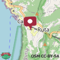 Mapa Camogli Casa Conchiglia