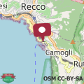 Mappa Camogli Golfo Paradiso la casa del Comandante