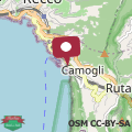 Mapa Camogli - "La Mansarda" - Liguria Holidays