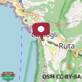 Map Camogli Sea