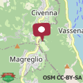 Mappa Campeggio Internazionale Madonna del Ghisallo