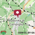 Map Campiglio Appartamento des Alpes