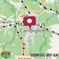 Mapa Campiglio Bilocale Monte Spinale