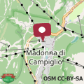 Mapa Campiglio Monolocale Cima Tosa