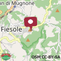 Mapa Camping Village Panoramico Fiesole