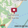 Mapa Campione Ora apartments by Gardadomusmea