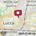 Map Canticle Lucca Luxury Apartment