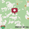 Map Canto dei Merli