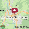 Map Cantore, Cortina by Short Holidays