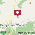 Map Cantuccio di Val d'Orcia