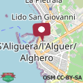 Mapa Capo Caccia Home Holidays