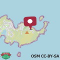 Map Capo Coda Cavallo, vacanze nella casa Il Maestrale