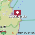 Mappa Capraia isola