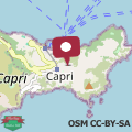 Map Capri Caput Mundi