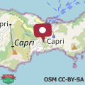 Map Capri center holidays
