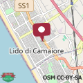 Mappa Carachouse-Lido di Camaiore, tra pini marini e mare