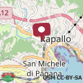 Mappa Caraluna Vacanze - Rapallo