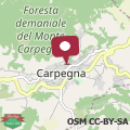 Mapa Carpegna Town Suites